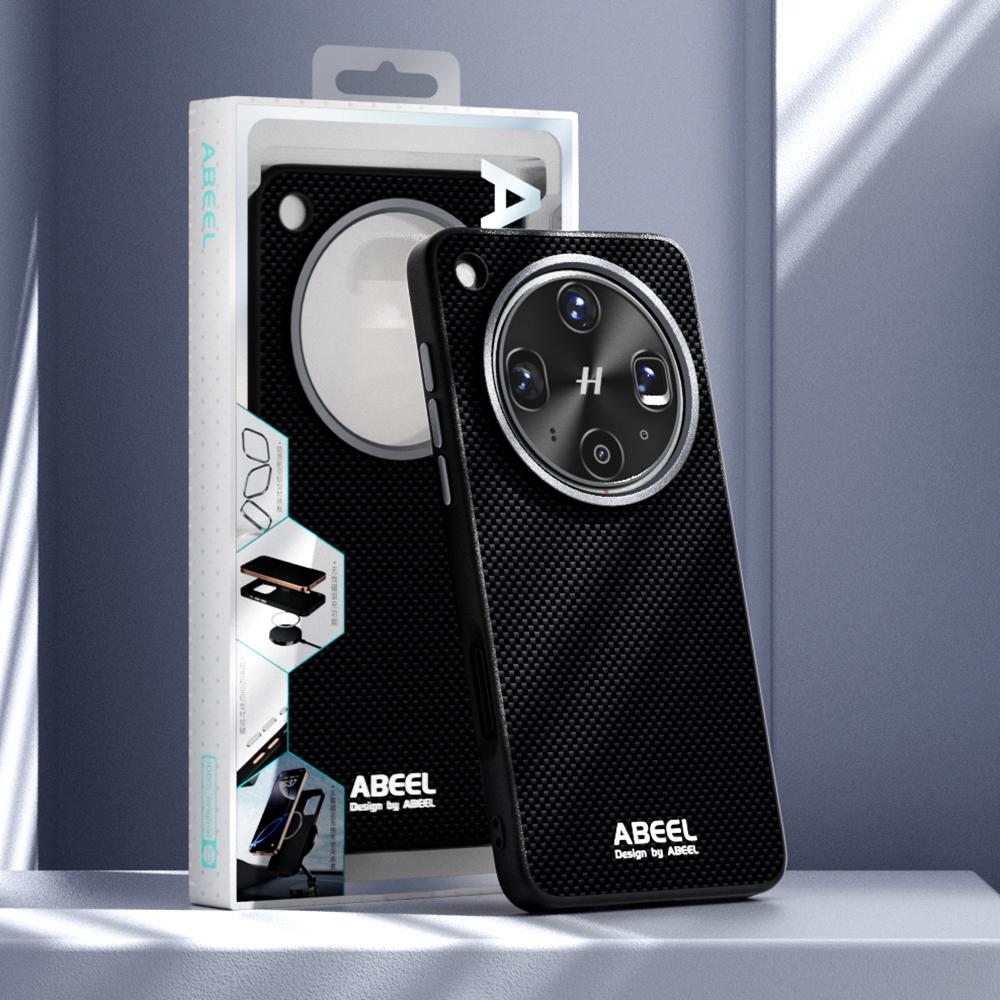 ABEEL Чехол для Oppo Find X8 Ultra 5G, совместимый с MagSafe, печатный ПК, ТПУ, алюминиевый сплав, кожаный чехол для телефона