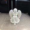 3D Printed Desktop Ornaments Light Luxury Guardian Angel Figurine Angel Wings Statue  Office