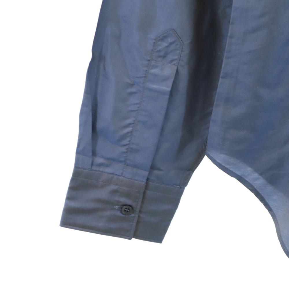 Неиспользованная GIORGIO ARMANI сделано в Италии рубашка с длинным рукавом и воротником-стойкой женская б/у