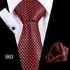 Men's Business Professionals Striped Tie Wedding Suit Accessories Polyester Tie Men