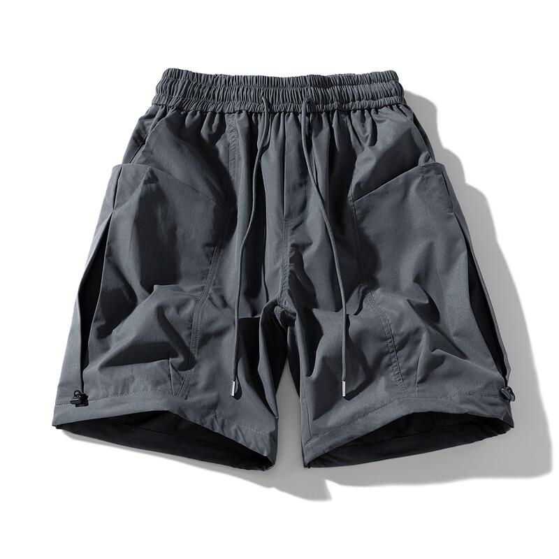 2025 летние пляжные шорты мужские повседневные шорты мужские баскетбольные шорты однотонные спортивные мужские беговые дышащие брюки