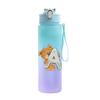 750ml Cartoon Letter Printed Lovely A-Z Water Cup Portable Children Plastic Cartoon Outdoor Sport Large Capacity Water Bottle