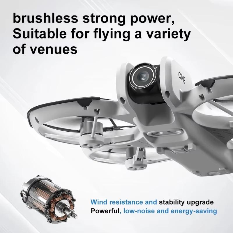 Новый дрон V666 2025 Профессиональный HD 180° Двойная камера Бесколлекторный Экран Оптический поток Обход препятствий Радиоуправляемый квадрокоптер Игрушка