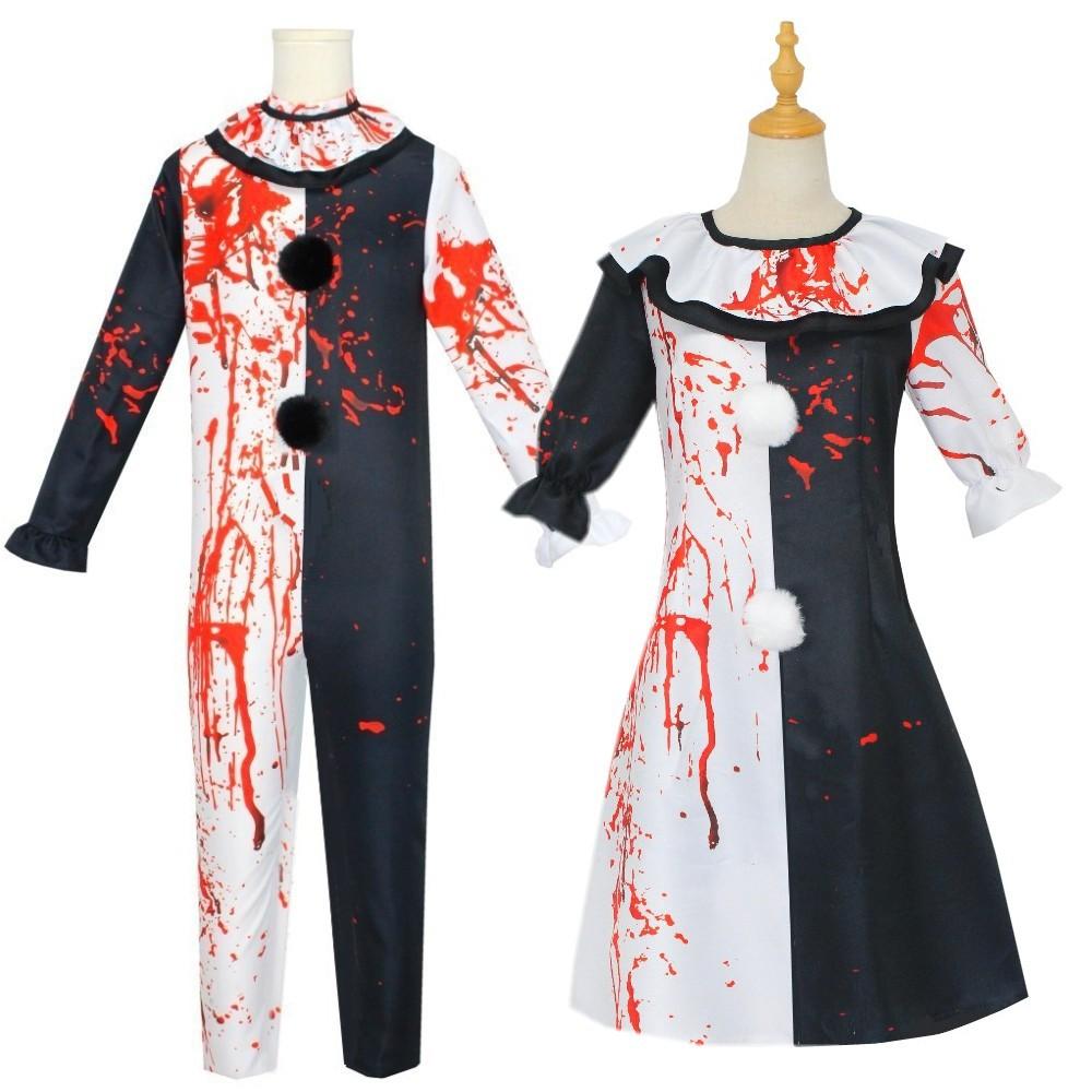 Horror movie: The Soulless Clown cosplay Costume stage performance attire