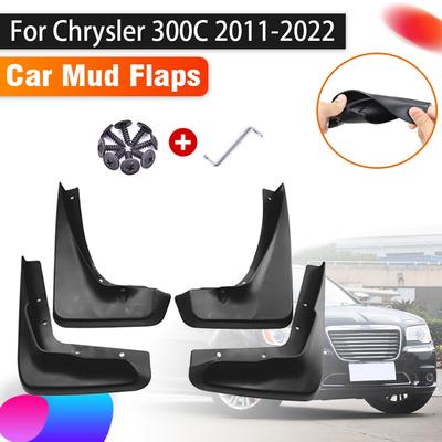 Автомобильные брызговики для Chrysler 300C 300 C, аксессуары 2011 ~ 2022, авто брызговик, переднее и заднее грязевое крыло, автомобильные аксессуары 4X