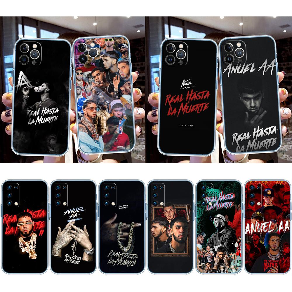 RP6 Anuel AA Прозрачный чехол для телефона для Samsung Galaxy A04 A04S A14 A23 A34 A54 M23 M33 M52 M53