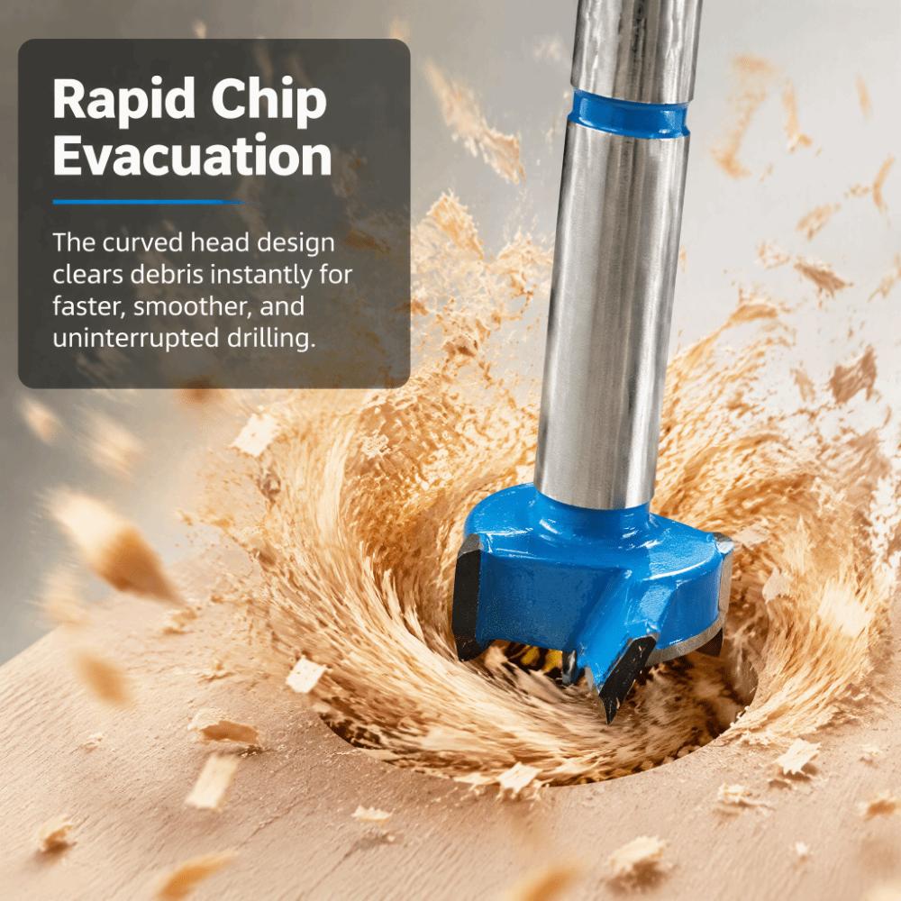 16mm (5/8 Inch) Diameter Wood Hole Saw Auger Opener Hinge Hole Drilling Bit Hinge Installation