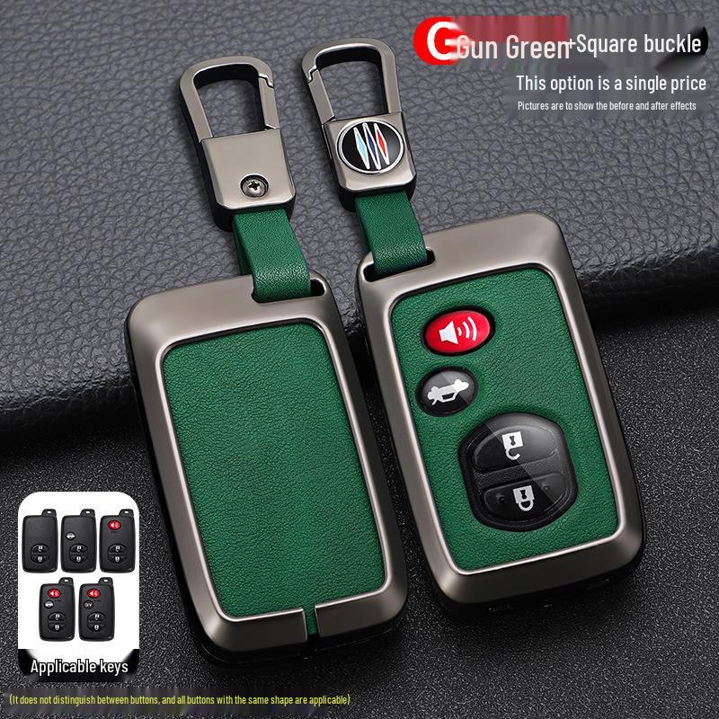 Подходит для Toyota Corolla, Levin, Camry, Highlander, RAV4, Crown, CH-R и Reiz Чехол для ключей