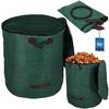 Kotarbau® Round Foldable Garden Basket For Leaves And Grass With Zipper Closure 272 L