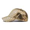 Бейсболка Кепка Snapback Золотой мяч Футбольный узор Солнцезащитная шляпа Серебряная шляпа Футбольные принадлежности Реквизит для фанатов Хип-хоп Кепка по размеру