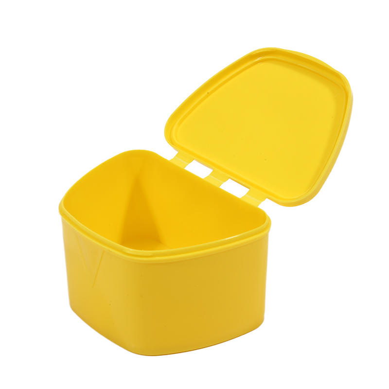 Стоматологическая коробка для зубных протезов Ортодонтическая коробка для зубной каппы Контейнер для ретейнера Пластиковый контейнер для отбеливания зубных протезов