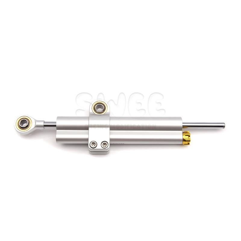 Motorcycle modification accessories universal short type damper 258mm steering stabilizer for Honda Kawasaki Yamaha