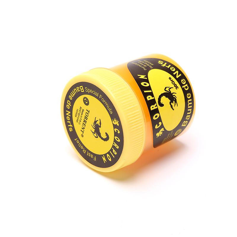 30G Scorpion Ointment Обезболивающая мазь снимает мышечную боль головную боль