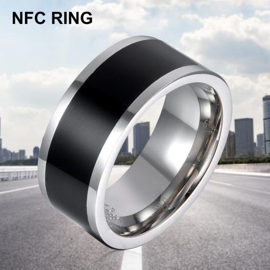 Кольцо NFC Универсальная сенсорная технология Удобное ношение Бесплатная интеллектуальная блокировка