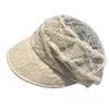 Summer Lace Breathable Baseball Cap With Wrinkled Design For Sun Protection And Fashion Casual Wear