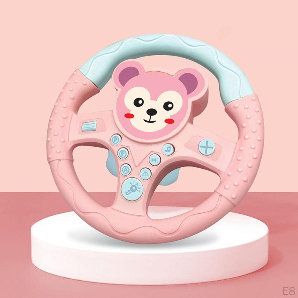 Моторная игрушка для малышей Звук Интерактивная игра Руль