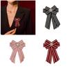 Multipurpose Fun Bowknot Themed Enamel Brooch Elegant Designs Portable Fashion Accessory for Performers Daily Outfits