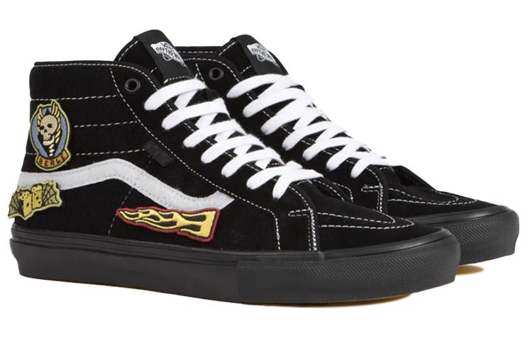 Sk8 Элайджа Берле x Sk8 Скейт Vans-Hi Decon 'Черный' VN0A5KYBBKA