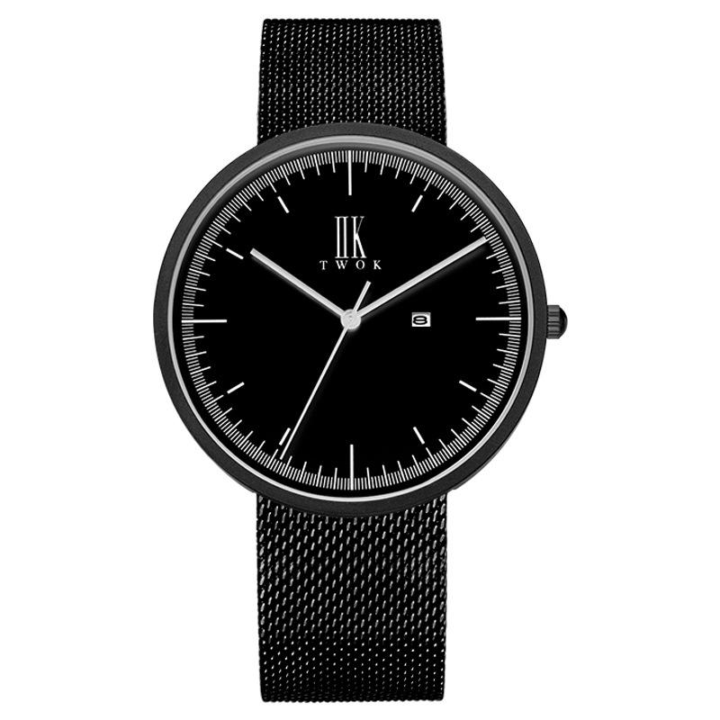 IIK Мужские часы Простые мужские часы с календарем Мужские часы