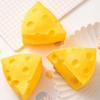 Трансграничный сырный сквиши: Уникальная игрушка-антистресс с медленным восстановлением, креативный подарок, музыкальное щипание для удовольствия