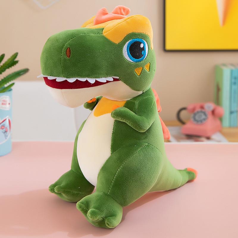 Мягкая плюшевая кукла динозавр Tpy с пушистым материалом для детского подарка на день рождения