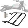 Luggage Rack Side Saddle Bag Mount Bracket Black For R.E. Meteor 350 21-24
