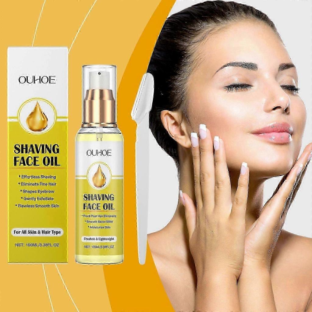 versatile nourishing shaving oil contains mineral oil, olive oil