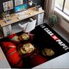 La Casa De Papel Printed Carpet Rug for Office Chair Living Room Bedroom Kitchen Room Decor Gifts