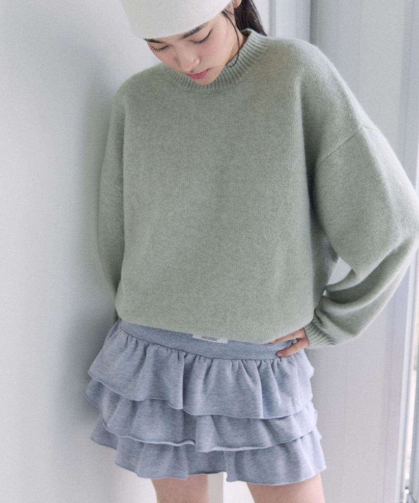 ROLAROLA Nubasic Basic Knit Pullover Khaki
