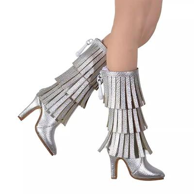 Фигурка для TBLeague для больших размеров, модные, сексуальные, красивые, кожаные, стильные, высокие, средние, однотонные, модные ботинки и голова не [TOYBARJAPAN]