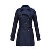 24S Autumn New Classic Gabadian Double-breasted Belt Slim-fit Windbreaker Jacket Women