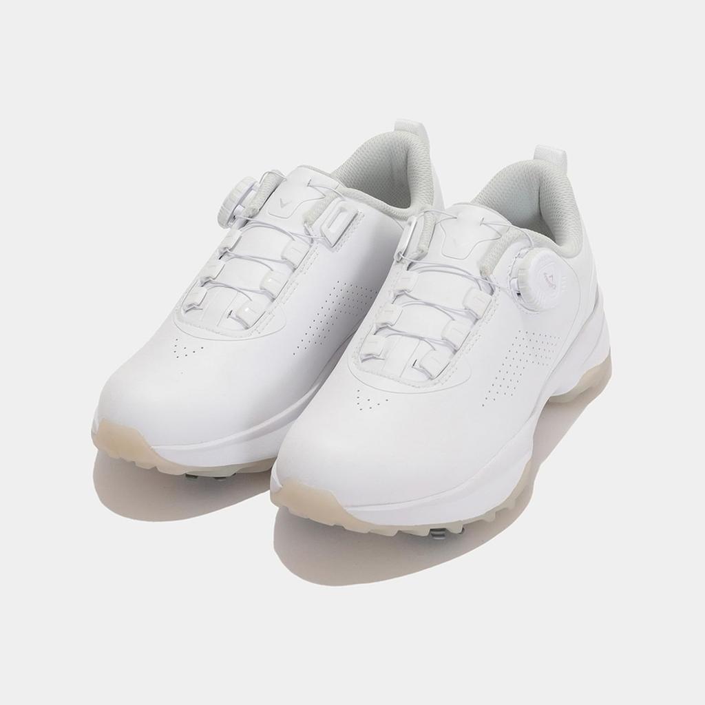 Callaway Обувь AEROSPORTS WM Обувь для гольфа C24996230 x Размер см Женская (Шипованный циферблат) / 1031_Белый Серебристый, 24.5