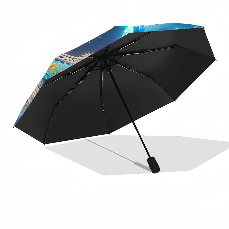 Hammock, Nightly Dream- Automatic umbrella, Four Seasons Portable Folding Umbrella, Suitable for Men and Women, Travel, Daily Compact Umbrel