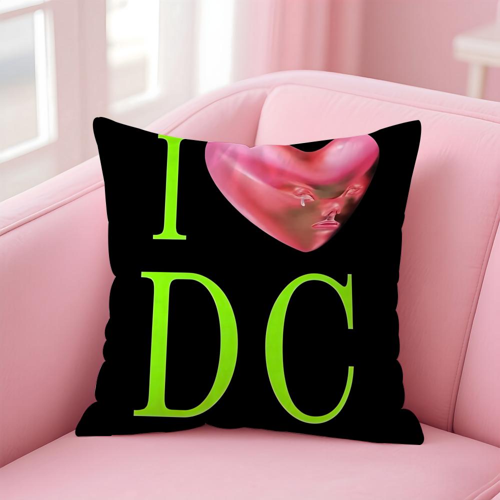 Romance Indie Irish Band FFontaines D C Cushion Cover Pillow Case Soft Skin Friendly Fabric Concealed Zipper