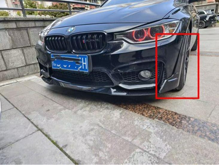 Конверсия BMW 3 серии в M3: Защитные уголки переднего бампера Demon King для F30 F35