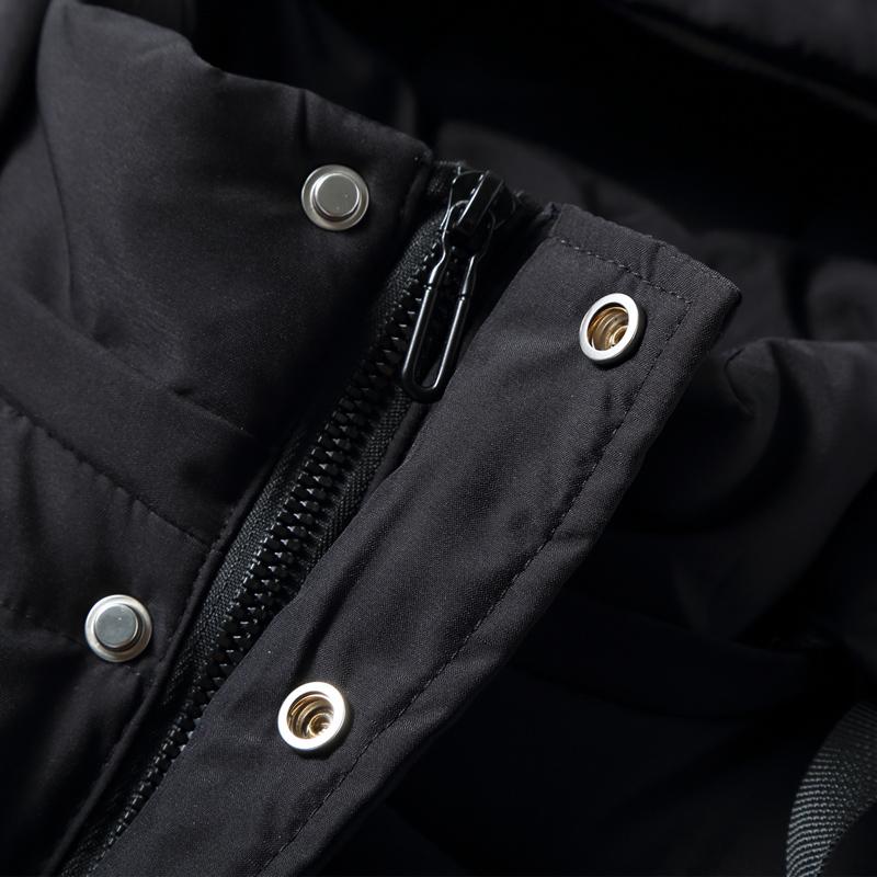 Осенне-зимние мужские куртки без рукавов с капюшоном, новинка 2022 года, повседневный теплый мужской жилет больших размеров M-5XL