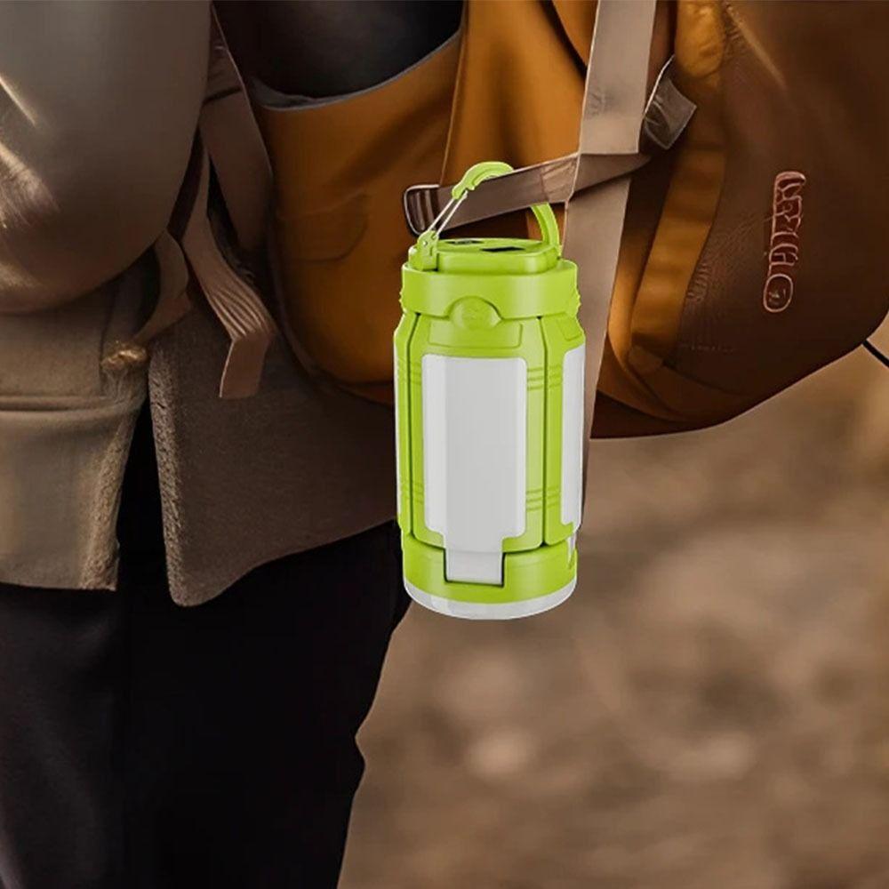 Super Bright Foldable Tent Light Rechargeable Tent Lamp Collapsible Camping Lantern Outdoor