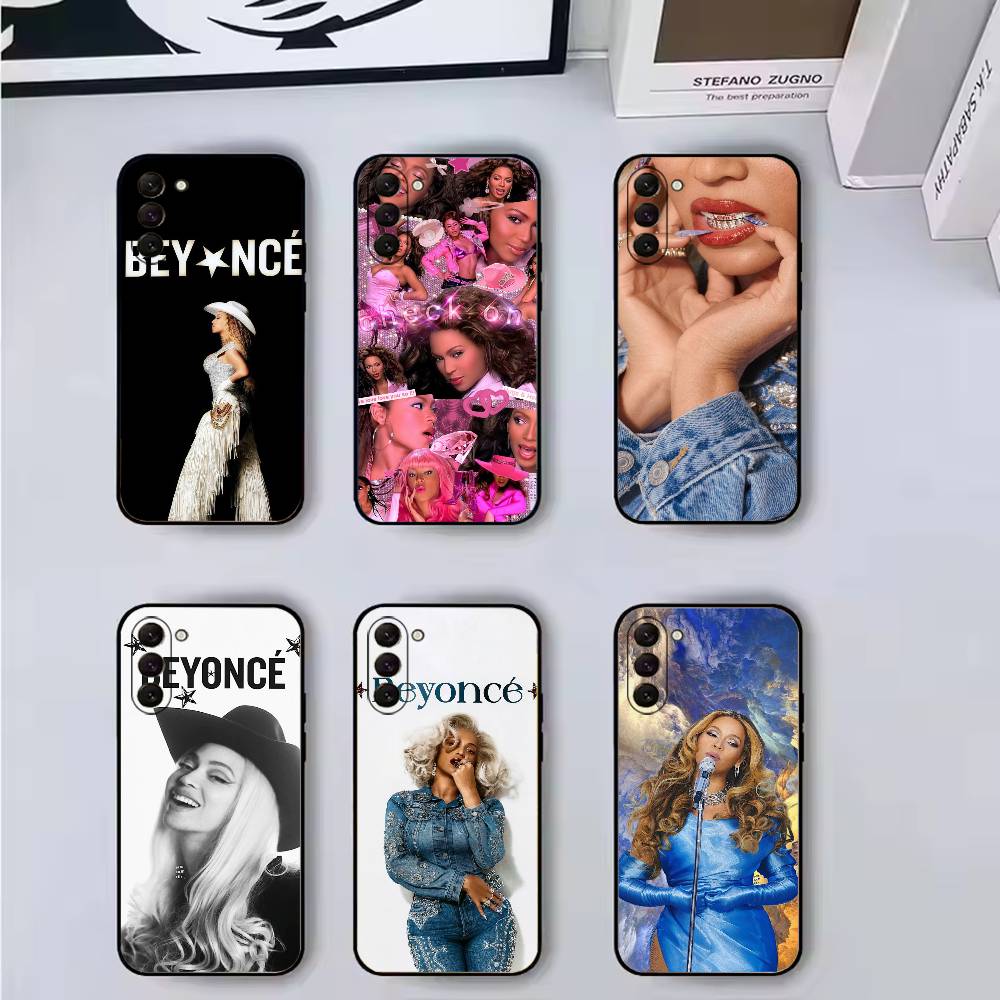 Singer B-Beyonce Phone Case For Samsung Galaxy A73,A72,A71,A70,A53,A52,A51,Soft Silicone Black Cover