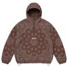 831621 Supreme Reflective Bandana Anorak Brown