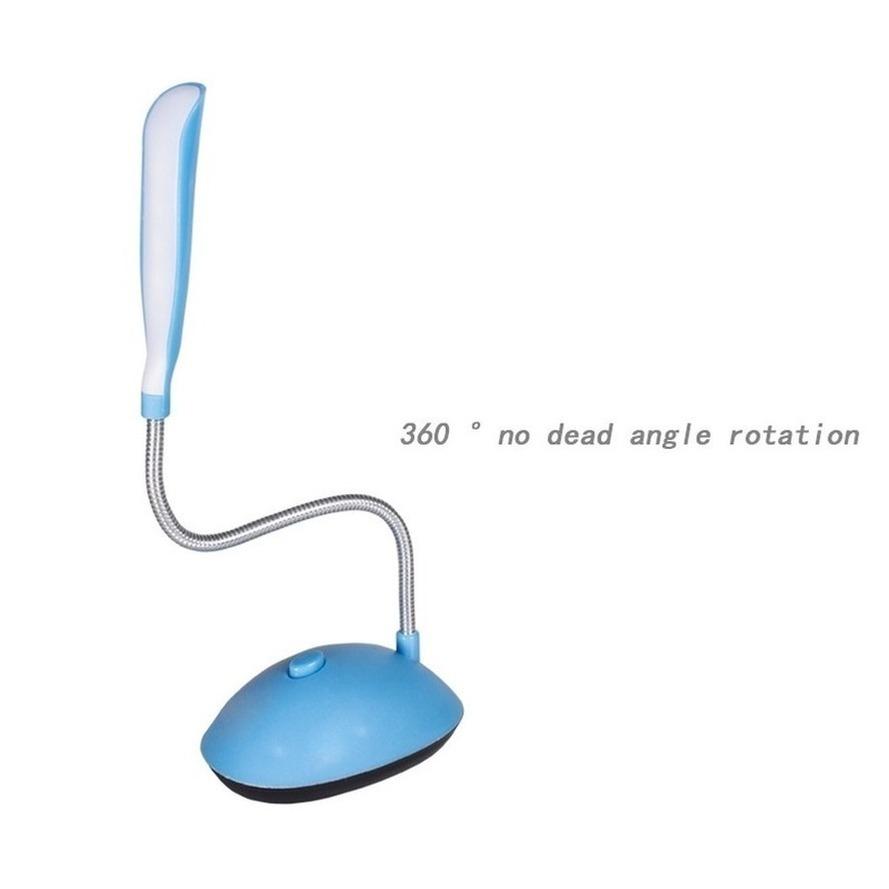Настольная лампа для чтения для учебы, светодиодная лампа, студенческий стол, общежитие, спальня, прикроватная лампа для чтения с питанием от батареи, настольная лампа для защиты глаз
