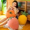Adorable Plush Fruit Toys Strawberry Pineapple Orange Decor Girls Kids Gift