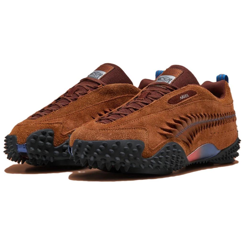 Aries X Puma Mostro Mahogany Teak Men Sneakers Brown 401318-02