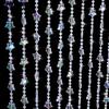 Sparkling Stars Beaded Curtain Fake Crystal Door Beads Curtains Hanging Doorway String Curtains Ideal for Door & Window Living Room Wedding