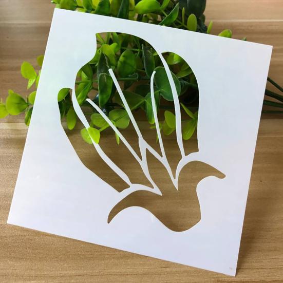 Yousheng 1 набор трафаретов для рисования с цветочным узором многофункциональный шаблон для рисования из ПЭТ-бумаги для настенного искусства