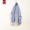Blue Plaid Dog Collar - Unique Personality Pet Accessory