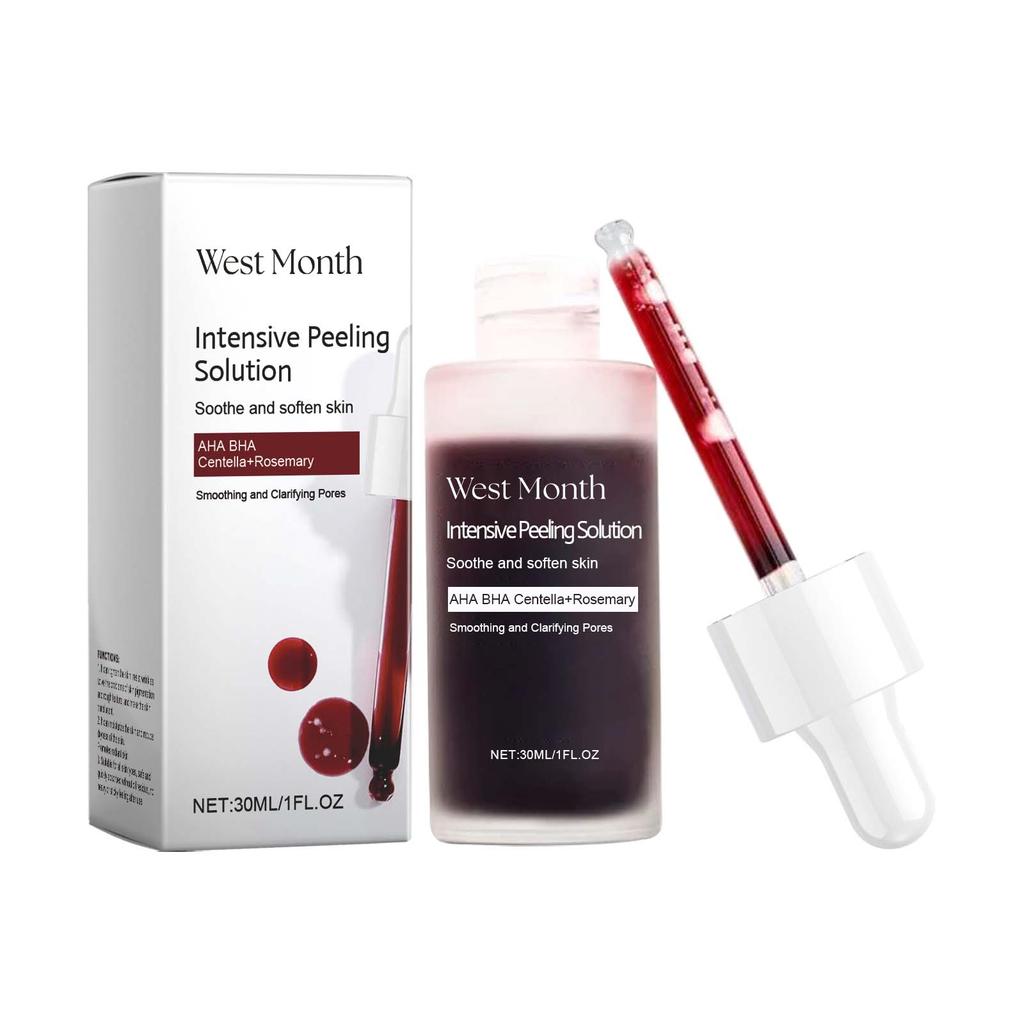West Month Exfoliating Serum - Hydrating, Moisturizing, Brighten skin tone, Pore Cleansing Salicylic Acid for Facial Care-Gift for women