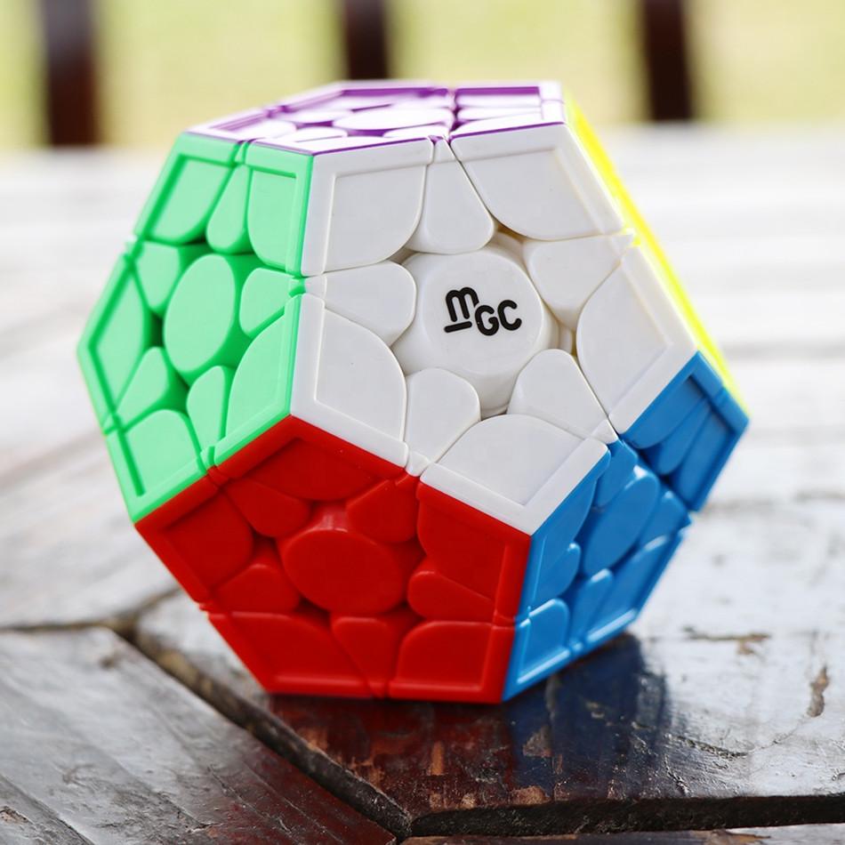 Yongjun MGC Megaminxeds Магнитный Волшебный Куб 12 сторон 3 слоя Развивающий Волшебный Куб Игрушки Головоломка Скоростной Куб Игра Развивающая игрушка