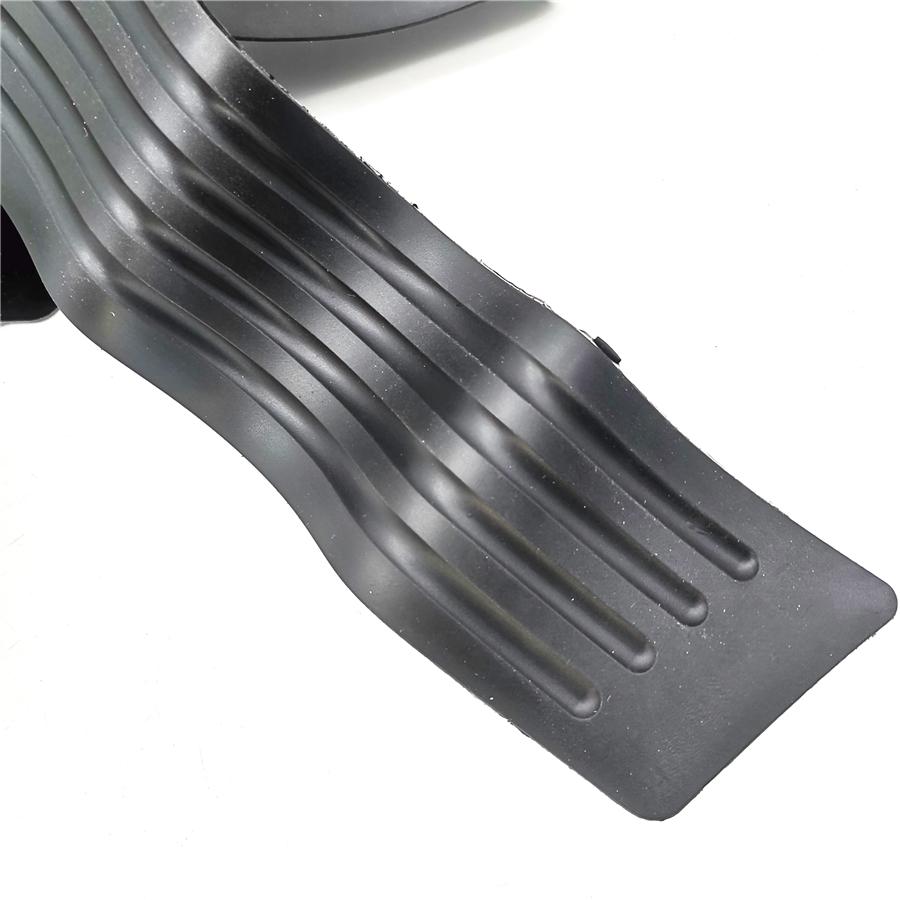 Черный резиновый протектор заднего бампера автомобиля, накладка на порог багажника, защита от царапин