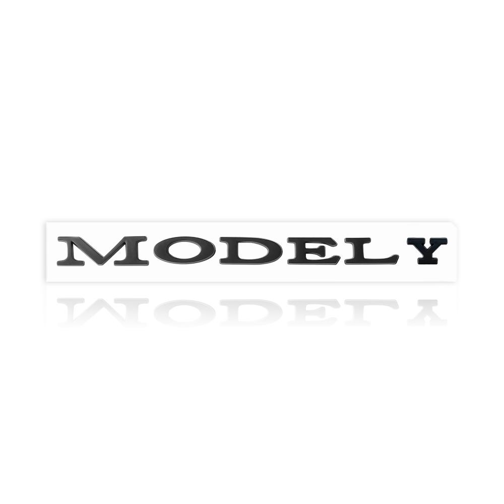 Car Original ABS Letter Logo Rear Tailgate Trunk Emblem Stickers For Tesla MODEL 3 MODEL Y SpaceX DUAL MOTOR Model S Model X