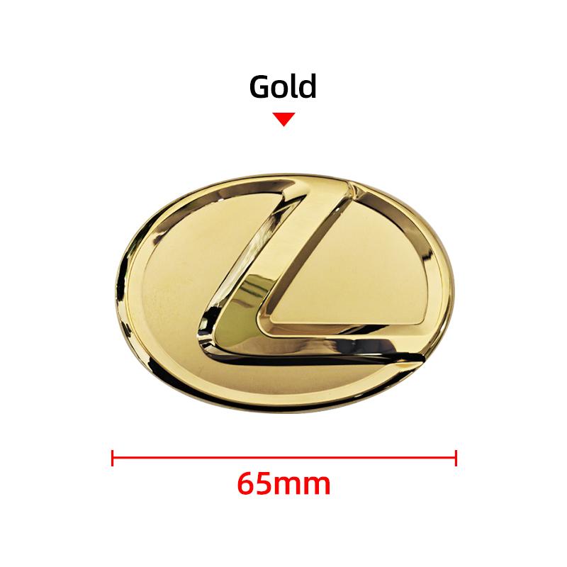 Interior Stickers 65mm 77mm Car Steering Wheel Logo Sticker Badge Accessories For Lexus CT200H ES250 ES300H IS250 GS300 GS460 GX